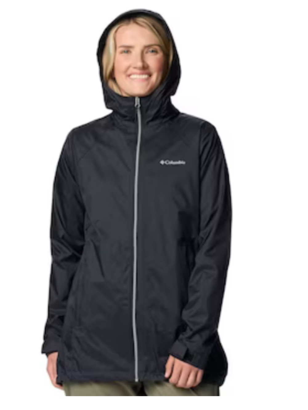 Columbia Windbreak hooded Jacket, size Large.